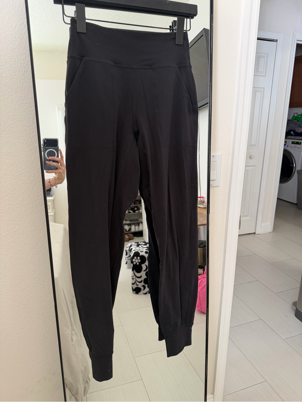 Black Lululemon align joggers